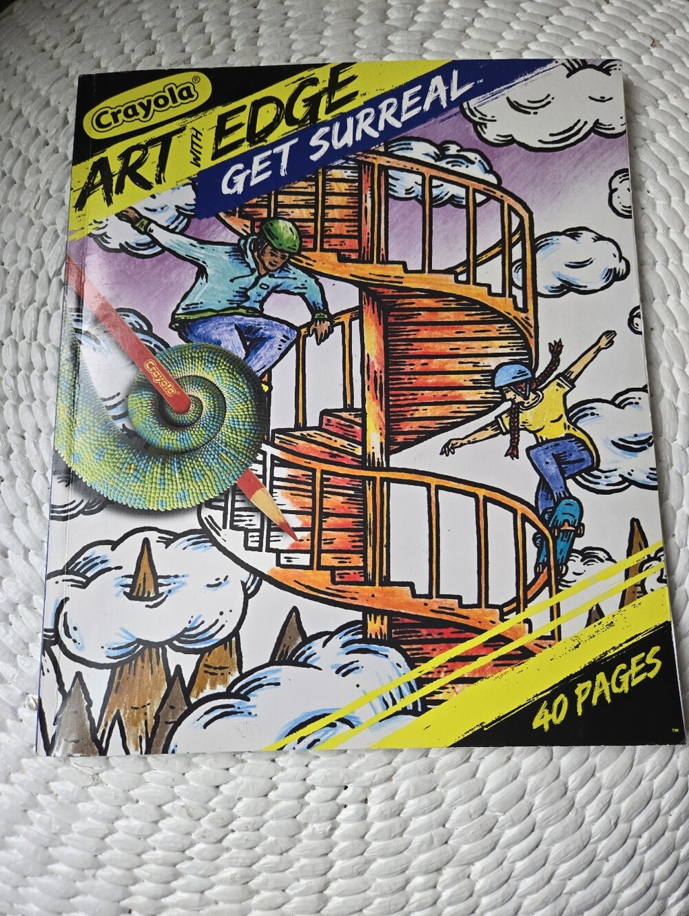 Crayola Art with Edge 'Get Surreal' Coloring Book Unused